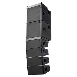 Double 10-inch three-frequency linear array speaker professional large-scale performance high-power 2000W fever-level array audio