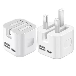 Трансграничный двойной порт A C Quick Зарядное устройство 35W Мобильный телефон США Регулирование 20W Применяется Apple 15 складная зарядная головка