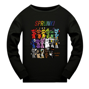 Sprunki ритм-коробка для детей с длинными рукавами брюки пижамы набор 3999