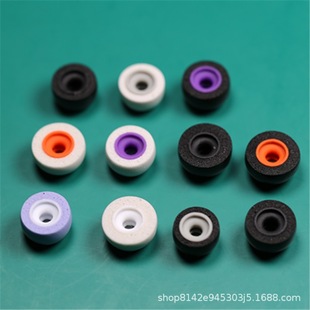 For TWS Bluetooth headset memory foam earplug slow rebound earplug set inert cotton earplug freebuds ear cap