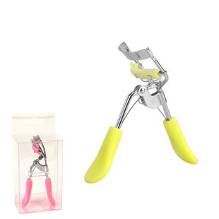 Wholesale A4 Chrome with comb eyelash curler multi-color comb wide-angle edge beauty makeup false eyelash auxiliary curler beauty makeup tools
