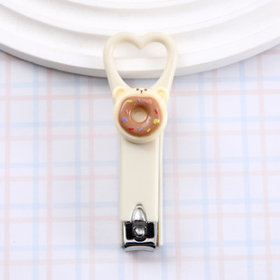 New style nail clippers cute single pack portable cartoon adult nail clippers children Girls mini love nail clippers