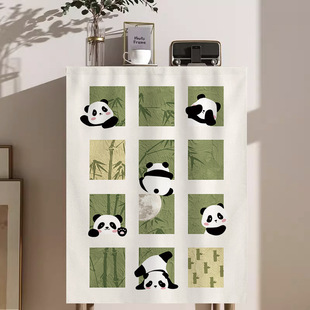 Cabinet sundries ugly curtain door curtain kitchen cabinet covering curtain pull curtain shoe rack wardrobe dust curtain punch-free cloth curtain