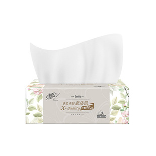 Fresh style tissue Super texture log pure product household tissue affordable pack full box 110 pumping toilet paper factory wholesale