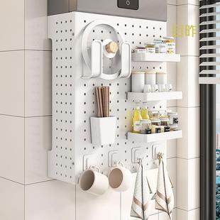 Kitchen hole board non-perforated wall-mounted baffle gas water heater lower pipe shielding cover meter box decorative cover