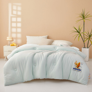 2025 Milk Silk Corn Quilt Antibacterial Quilt Winter Quilt Knitted Cotton Quilt Core Spring and Autumn Quilt Soft Waxy Two-in-one