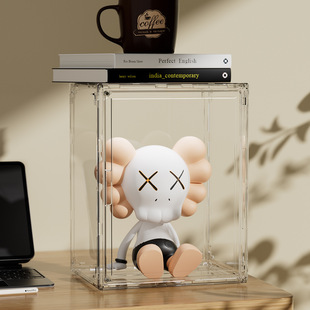 Acrylic Storage Box Bag Storage Cabinet Desktop Storage Rack Storage Artifact Display Rack Transparent Storage Box