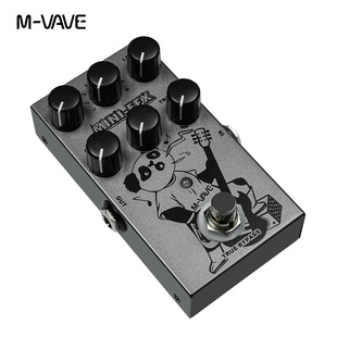 Foreign trade guitar single-piece effect device MINI-EFX9-speed tone 1 excitation overload distortion