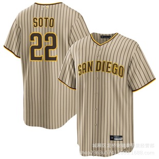 Foreign trade wholesale MLB jersey Padres baseball uniform 23#TATISJR 13#MACHADO embroidery baseball uniform