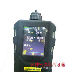 Petroleum Chemical Toxic Hazardous Gas Detector Handheld All-in-one Combustible Harmful Gas Detection Alarm Meter