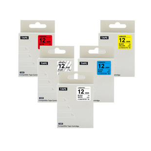 Wholesale domestic applicable Jin Gong/EP 12mm label paper adhesive label machine ribbon multi-color optional