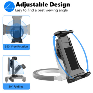 Factory Direct cross-border new tablet desktop bracket wall-mounted bracket multi-functional mobile phone bracket