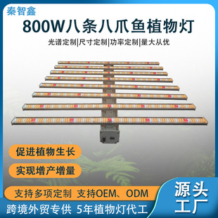 Octopus led plant growth light 800w greenhouse planting light plant grow lights plant fill light