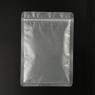 Frosted Self-sealing Bag Candied Fruit Dried Snack Food Bag Thickened Moisture-proof Sealing Pocket Matte Transparent Candy Bag Wholesale