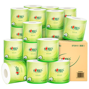 BT2610 Hein Tea Classic 200 г Четыре слоя чая с тиснением рулона туалетной бумаги/коробка