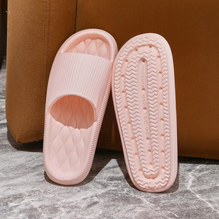 Cross-Border Temu Popular Thick-Soled Sandals and Slippers Factory Wholesale Massage Soft-Soled Home Indoor Slippers Free Shipping