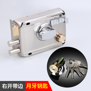 Wholesale exterior door lock vintage anti-theft door lock door lock door door indoor and outdoor door wooden door lock iron door lock