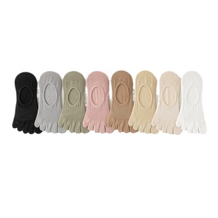 Summer trendy internet celebrity pure color anti-invisible socks women's ankle socks non-slip sweat-absorbing shallow mouth thin invisible socks