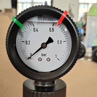 Manufacturer Supplies Acid and Alkali Resistant Hydraulic Pp Diaphragm Pressure Gauge, Dial with Pointer, Corrosion-Resistant Stainless Steel Pressure Gauge