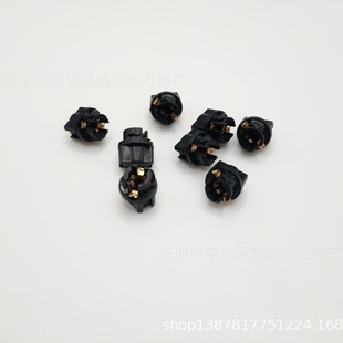 Трансграничная Автомобильная приборная лампа LED-3030-3SMD приборная лампа для кондиционирования воздуха T5 зубчатая лампа с патроном лампы
