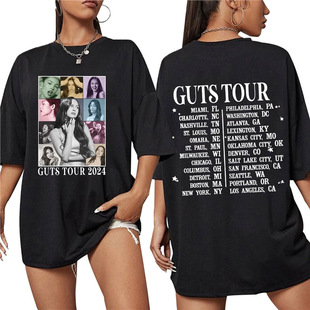 Vintage Sour Vampire Guts 2024 World Concert Tour T Shirt Me