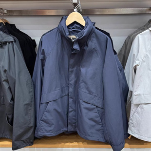 25 Spring New Explosions Men's and Women's Windproof Collar Jacket Jacket Casual Loose Hooded Jacket 475038