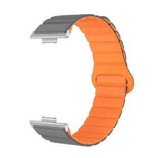 Применимо для Huawei fit3 с магнитным всасывающим кольцом силиконовый ремешок WATCH Fit3 часы с металлической головкой с магнитным всасывающим ремешком