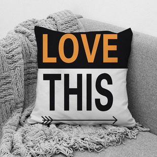 cats living room sofa pillow office nap waist protection cushion car backrest flannel printed double-sided pillow