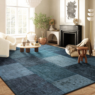 Moroccan Ethnic Style Carpet Waterproof and Anti-fouling Living Room Sofa Floor Mat Retro Persian Style Bedroom Bedside Middle Ancient