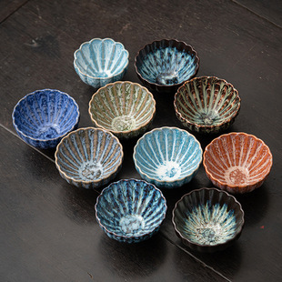 Jianzhan Kiln Turned Master Cup for Business Gifts, Tea Cups, Ceramic Kung Fu Tea Sets, Tea Bowls Set, Handmade Single Tea Cups