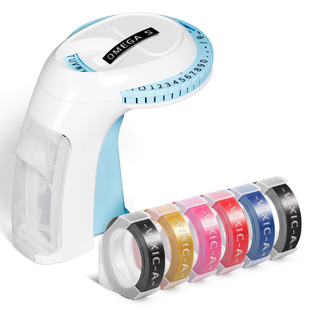 PhomemoE975 fashion portable ribbon label printer manual press DIY creative home LOGO wholesale