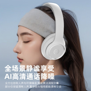 Трансграничные новые наушники Bluetooth-гарнитуры складные беспроводные наушники с помощью карты шумоподавление подарка универсальный