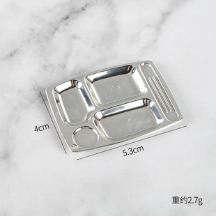 2022 new miniature food play plate props kitchen scene matching accessories small people country handmade DIY tableware