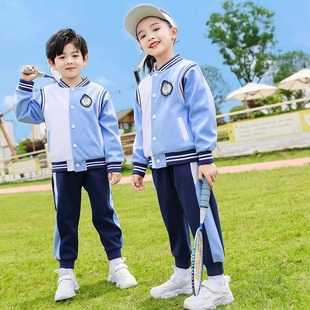 Kindergarten garden clothes autumn pure cotton school uniform Primary School students Spring and Autumn Winter class clothes baseball sportswear summer clothes four-piece suit