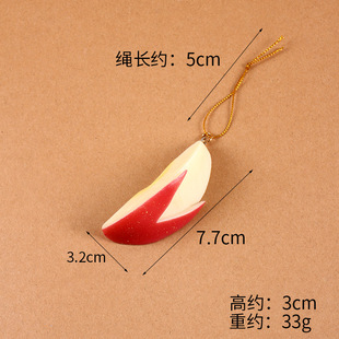 Imitation Food Chicken Leg Sausage Chicken Nugget Shrimp Christmas Pendant Fun Christmas Tree Hanging Creative Holiday Gifts