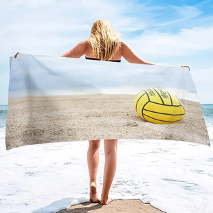 Volleyball Beach Towel Sports Towel Microfiber Quick-drying Swimming Blanket Yoga Fitness Bath Towel Travel Towel