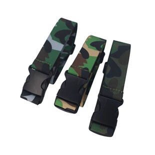 Camouflage Print All-match Casual Men and Women Student Fashion Belt Trousers Canvas Belt