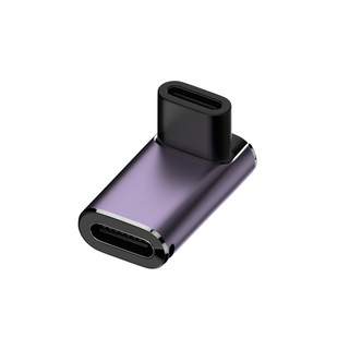 TYPE-C adapter 40GB elbow fast charging U-shaped USB4.0 in-line 240W high power full-function adapter