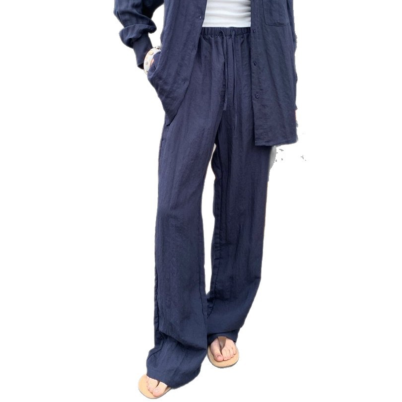 Tencel-linen keng shox shimlar - yozlik, yupqa, o'rin-o'tkir, kichik o'lcham