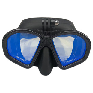 Diving Goggles Snorkeling Two Treasures Breathing Tube suit Men's and Women's New Large Frame Silicone Mirror Snorkeling Mask Diving Glasses