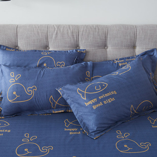 Pillowcase Pillowcase Adult Sanding Single Student Pillowcase Single Double Student Dormitory Cross-border Hair