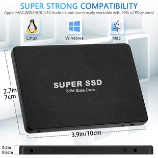 Трансграничные горячие продажи твердотельные накопители SSD расширенные обновления 1TB/4TB Ноутбук Настольный ПК Универсальный 2.5 "SATA3