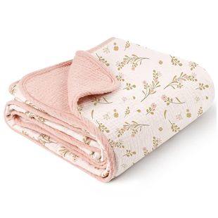 Cross-border baby quilt gauze cotton newborn swaddling towel four seasons bath towel bag anti-startling baby swaddling towel