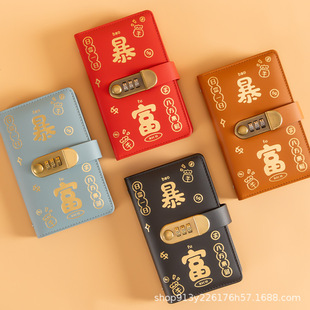 Rich Cash Lock Deposit This Cash Storage Bag Large Capacity Commemorative Banknote Financial Banknote Collection