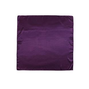 50cm Satin New Style Silk Scarf Solid Color Fashion Seaside Beach Sunscreen Shawl Women's Scarf Dual-use Solid Color Silk Scarf