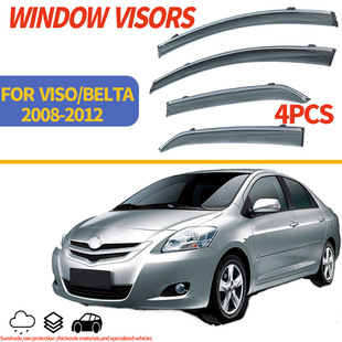 Подходит для Toyota Vios окна солнечные дождевые щиты VIOS/Belta 2008-13 Window visors