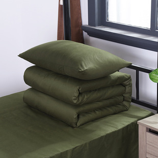 Student military training bedding cotton quilt hot melt quilt flood control cold resistant quilt hospital single quilt bedding wholesale