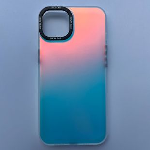 IMD laser gradient suitable for iPhone14 phone case 13pro niche x Apple 12/11 solid color all-inclusive right angle