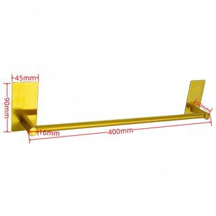 304 Stainless Steel Towel Bar E-Commerce Supply Bathroom Towel Single Rod Bathroom Stainless Steel Storage Rack Towel Bar