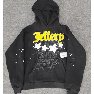 Amazon high quality Sp5der Sweater American Sports Hoodie Cross Border Loose